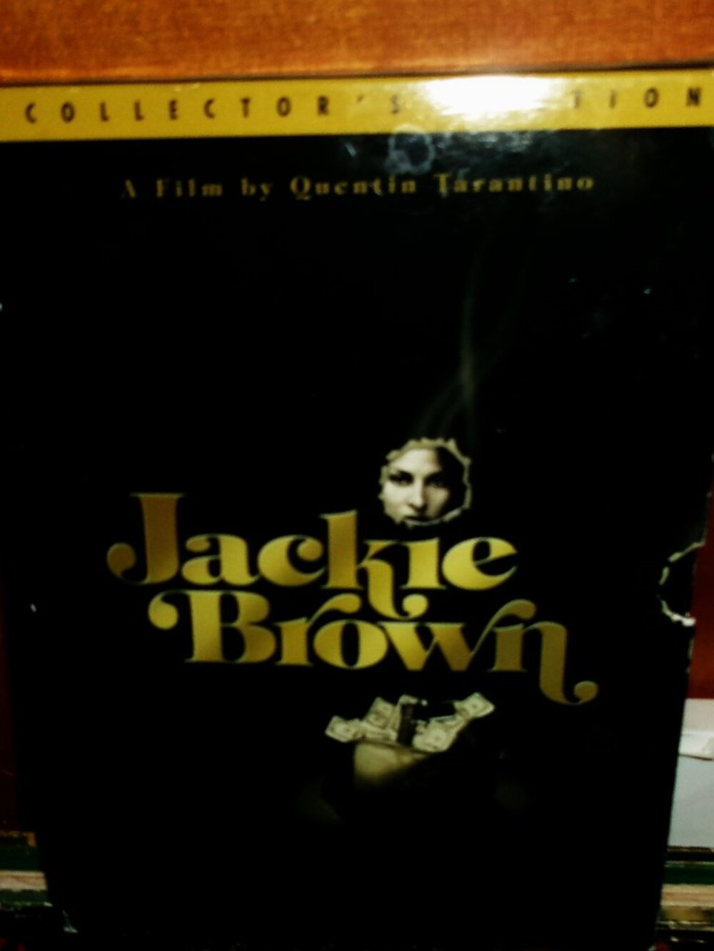 pam grier jackie brown collector's edition 2 dvd set & booklet & ad flyer - film